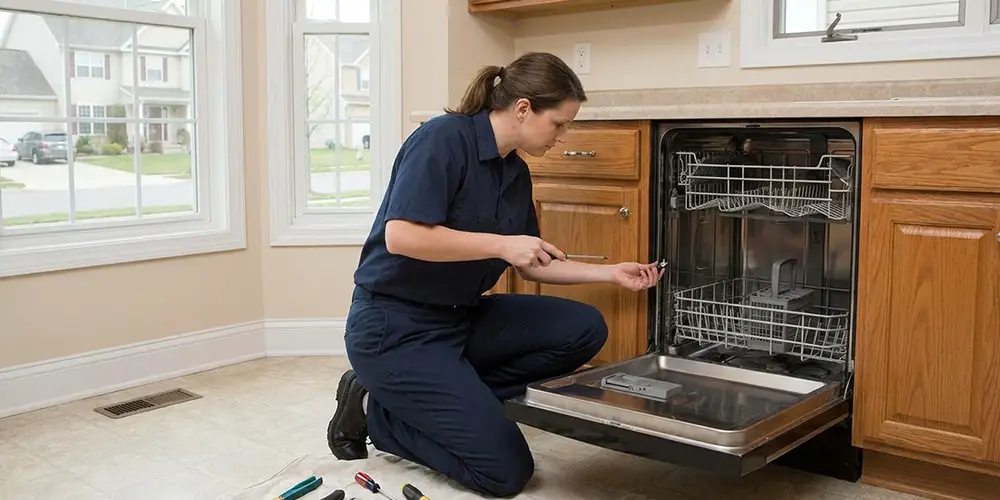 Dishwasher Latch Replacement in Cardiff By The Sea, CA