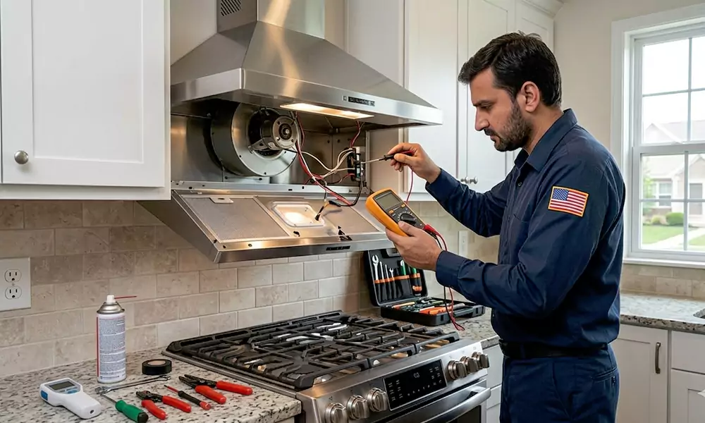 Range Hood Repair in Cardiff By The Sea, CA