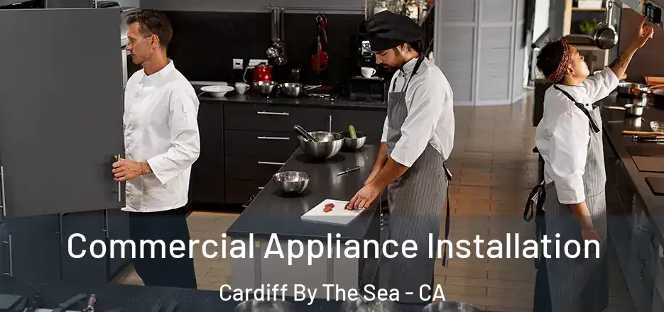  Commercial Appliance Installation Cardiff By The Sea - CA